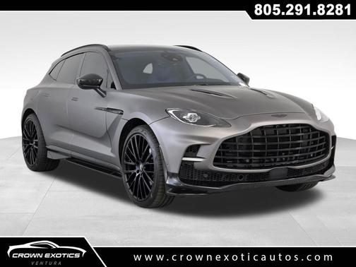 Jet Black 2024 Aston Martin DBX 707