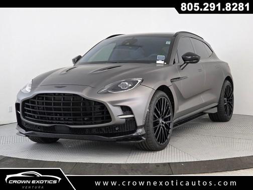 Jet Black 2024 Aston Martin DBX 707