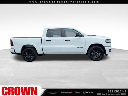 Bright White Clearcoat 2026 RAM 1500 Laramie