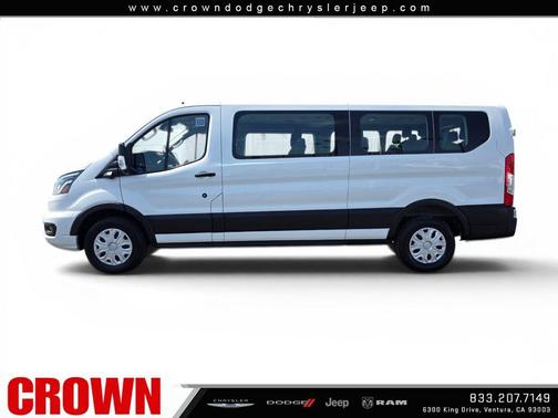 Oxford White 2023 Ford Transit-350 XLT