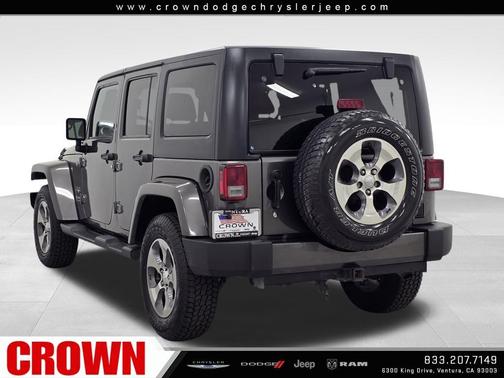 2016 Jeep Wrangler Unlimited Sahara