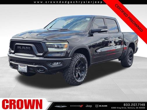 Diamond Black 2021 RAM 1500 Rebel