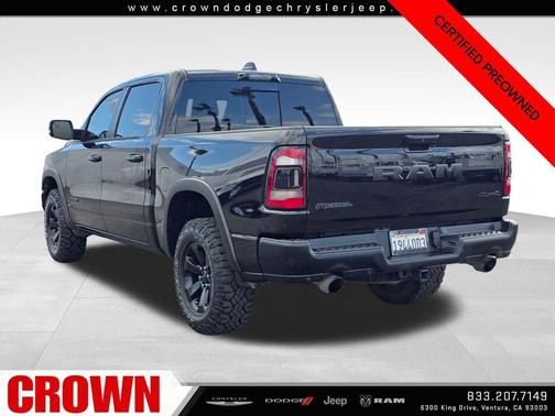 Diamond Black 2021 RAM 1500 Rebel