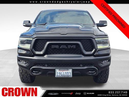 Diamond Black 2021 RAM 1500 Rebel