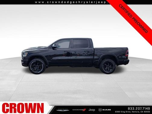 Diamond Black 2021 RAM 1500 Rebel