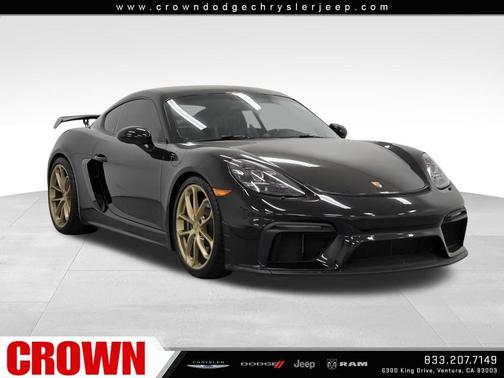 Black 2020 Porsche 718 Cayman GT4