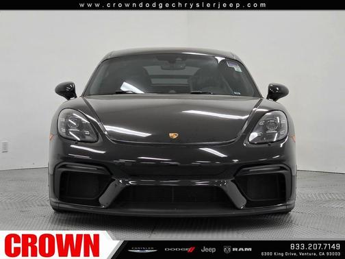 Black 2020 Porsche 718 Cayman GT4
