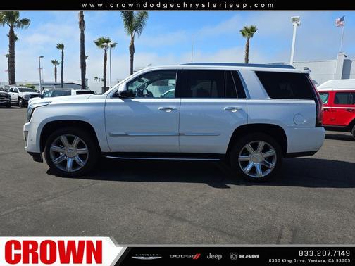 Crystal White Tri-Coat 2020 Cadillac Escalade Luxury