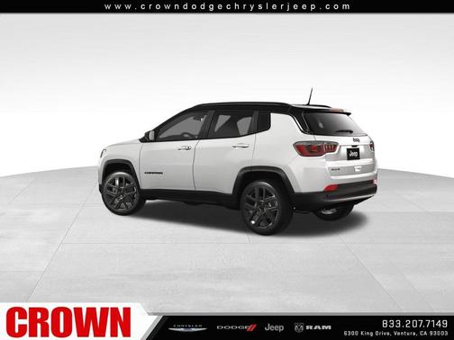 Bright White Clearcoat 2026 Jeep Compass Limited