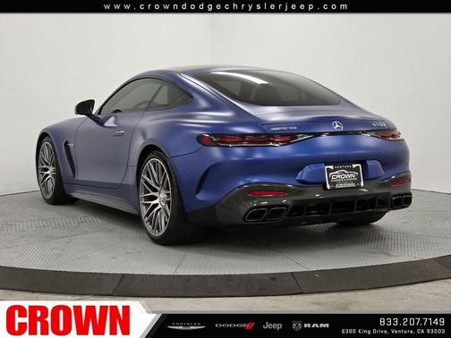 Blue 2024 Mercedes-Benz AMG GT 63 4-Door