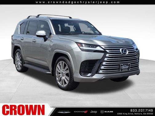 Atomic Silver 2023 Lexus LX 600 Ultra Luxury