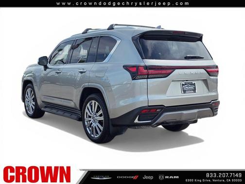 Atomic Silver 2023 Lexus LX 600 Ultra Luxury