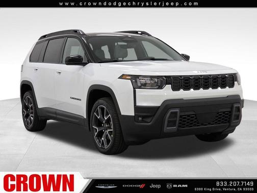Bright White Clearcoat 2026 Jeep Cherokee Overland