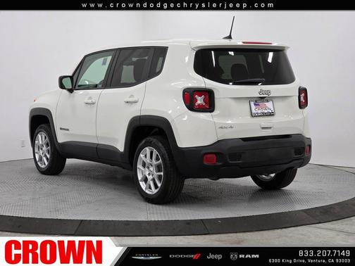 Alpine White Clearcoat 2023 Jeep Renegade Latitude