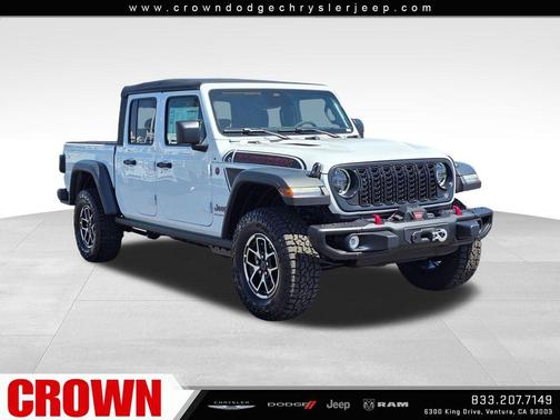 Bright White Clearcoat 2026 Jeep Gladiator Rubicon