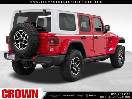 Firecracker Red Clearcoat 2026 Jeep Wrangler Rubicon