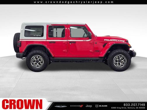 Firecracker Red Clearcoat 2026 Jeep Wrangler Rubicon