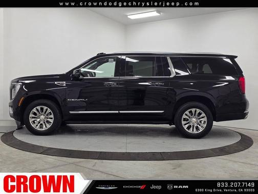Onyx Black 2025 GMC Yukon XL Denali