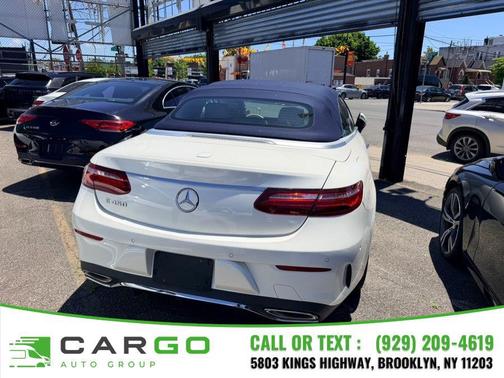 designo Diamond White Metallic 2019 Mercedes-Benz E-Class E 450 RWD Cabriolet