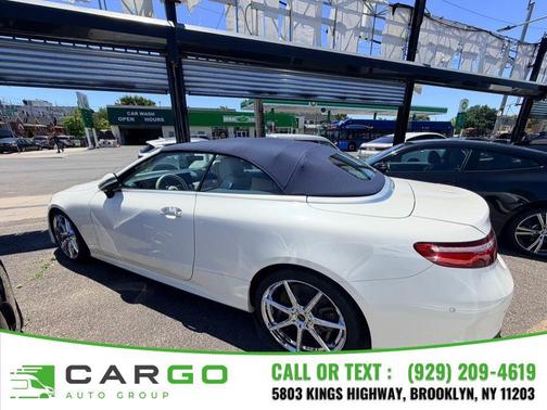 designo Diamond White Metallic 2019 Mercedes-Benz E-Class E 450 RWD Cabriolet