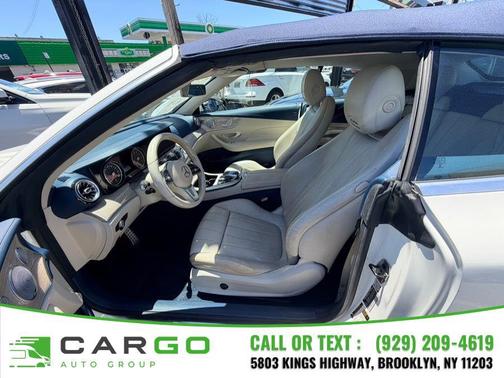 designo Diamond White Metallic 2019 Mercedes-Benz E-Class E 450 RWD Cabriolet