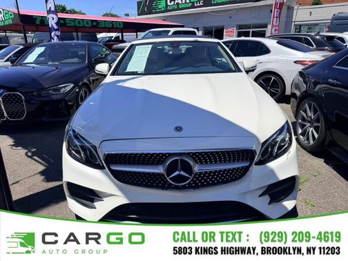 designo Diamond White Metallic 2019 Mercedes-Benz E-Class E 450 RWD Cabriolet