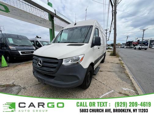 Grey White 2021 Mercedes-Benz Sprinter 2500 Standard Roof