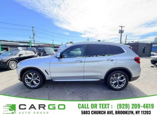 Glacier Silver Metallic 2020 BMW X3 xDrive30i