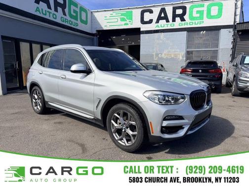 Glacier Silver Metallic 2020 BMW X3 xDrive30i