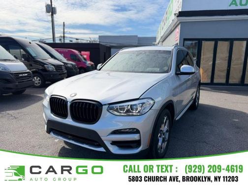 Glacier Silver Metallic 2020 BMW X3 xDrive30i