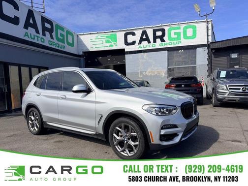 Glacier Silver Metallic 2020 BMW X3 xDrive30i
