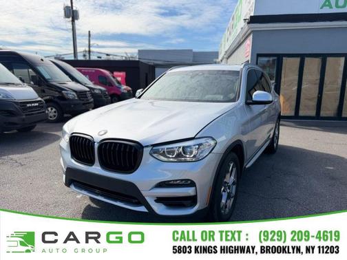 Glacier Silver Metallic 2020 BMW X3 xDrive30i