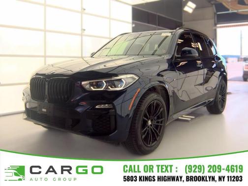 Blue 2020 BMW X5 M50i