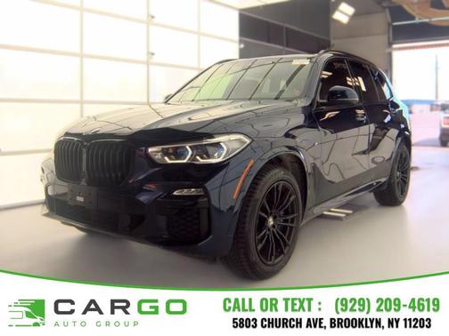 Blue 2020 BMW X5 M50i