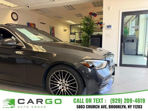 Gray 2022 Mercedes-Benz C-Class C 300 4MATIC