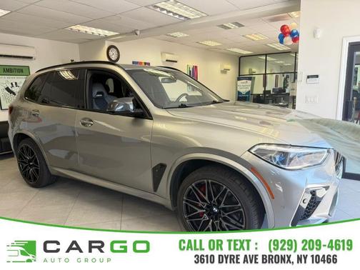 Gray 2021 BMW X5 M Base