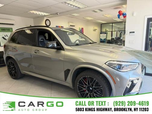 Gray 2021 BMW X5 M Base