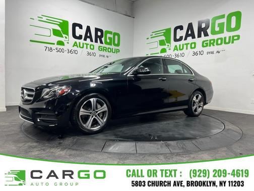 Black 2020 Mercedes-Benz E-Class 4MATIC