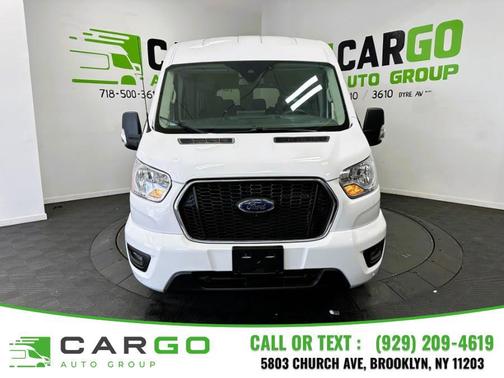 Oxford White 2022 Ford Transit-350 XLT