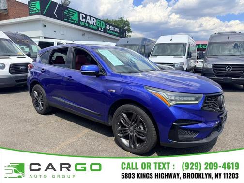 Apex Blue Pearl 2019 Acura RDX A-Spec