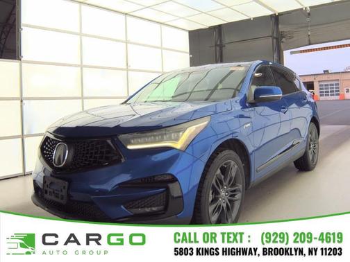 Apex Blue Pearl 2019 Acura RDX A-Spec