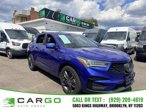 Apex Blue Pearl 2019 Acura RDX A-Spec