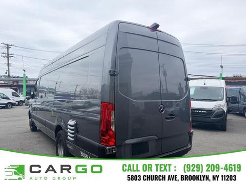 Grey 2021 Mercedes-Benz Sprinter 4500 High Roof V6