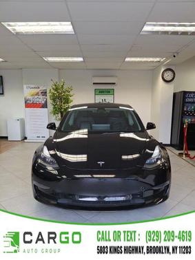 Solid Black 2022 Tesla Model 3 Long Range