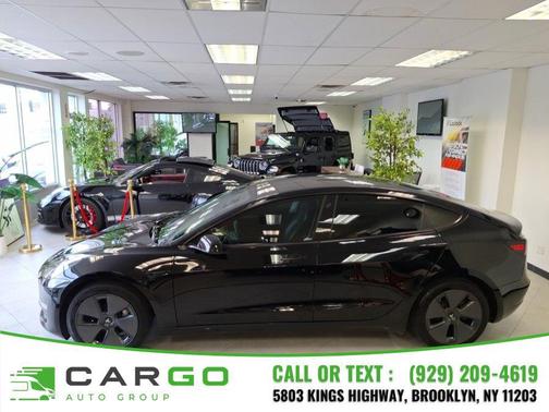 Solid Black 2022 Tesla Model 3 Long Range