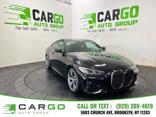 Black Sapphire Metallic 2021 BMW 430 i xDrive