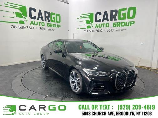 Black Sapphire Metallic 2021 BMW 430 i xDrive