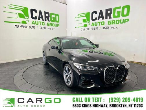 Black Sapphire Metallic 2021 BMW 430 i xDrive