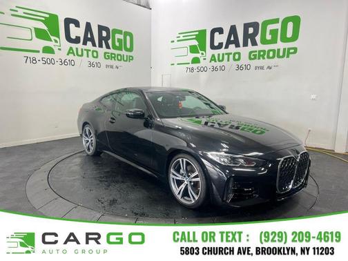 Black Sapphire Metallic 2021 BMW 430 i xDrive