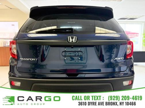 Obsidian Blue Pearl 2021 Honda Passport AWD EX-L